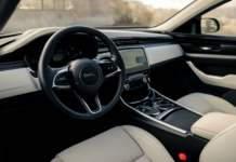 Descubre el interior innovador del Jaguar Type 01: tecnología discreta y elegancia en cada detalle