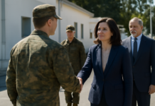 Visita sorpresa de la ministra de Defensa en Ceuta