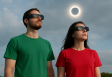 Descubre por qué debes vestir verde o rojo durante el eclipse