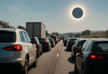 Descubre los atascos causados por el eclipse en España