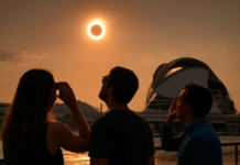 Los afortunados que vivieron el eclipse en el lugar más mágico de Valencia