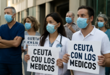 Respaldan a médicos de Ceuta en medio de crisis sanitaria