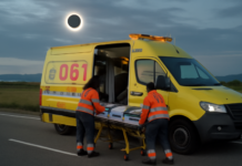 Atendidas treinta incidencias por 061 durante eclipse en Aragón