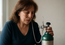 Verónica Castro: la enfermedad que la obliga a usar tanque de oxígeno