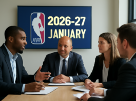 Reuniones clave en enero en la NBA de 2026-27