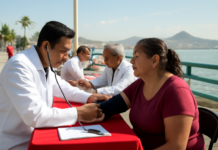 Jornadas de detección cardiovascular en el malecón de La Paz
