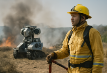 Los robots no son la solución: este español tiene un plan para enfrentar incendios