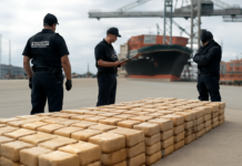 «Gran decomiso de cocaína en puerto de Surinam rumbo a Europa»