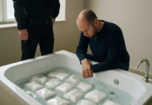 Sospechoso descubierto con jacuzzi cargado de drogas
