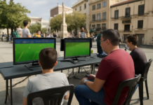 Tecnogol: fútbol y videojuegos gratis en la plaza del Cristo