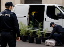 «Guardería móvil de droga desmantelada en el centro de Madrid»