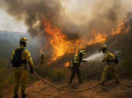 Incendio en Collserola: Bomberos trabajan para controlar las llamas en Barcelona