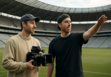 Dowdy y MrBeast sacuden el estadio con un rodaje