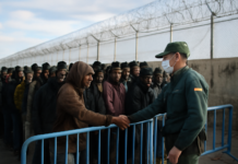 Control fronterizo en Ceuta: Marruecos bloquea a cientos de inmigrantes.