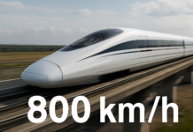 Increíble: Tren chino alcanza velocidad récord de 800 km/h