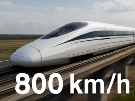 Increíble: Tren chino alcanza velocidad récord de 800 km/h