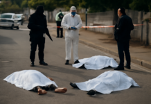 Tres muertos en tiroteo con encapuchados en Huelva