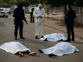 Tres muertos en tiroteo con encapuchados en Huelva