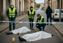 Tres muertos en tiroteo con encapuchados en Huelva