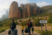 Evacuados vuelven a Riglos si incendio está controlado