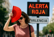 Alerta roja por altas temperaturas en Valencia
