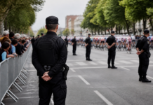 Más de 70 policías blindan la seguridad de La Vuelta