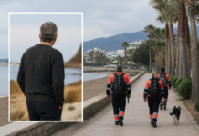 Buscan a José Guerrero en Estepona tras desaparecer al pasear