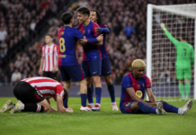 Barcelona vence al Athletic con goles y mala suerte para Yamal