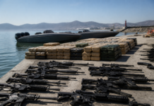 Narcolanchas y armas de guerra tras incautar 5.000 kilos de hachís