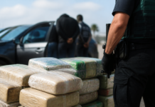 Dos narcos vigilados y un coche robado destapan 529 kilos