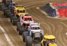 Accidente monster truck sacude una exhibición en Colombia image