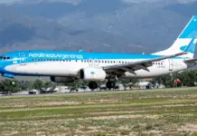 Aerolíneas Argentinas vuelve a Ezeiza tras una explosión Aerolíneas Argentinas vuelve a Ezeiza tras una explosión image