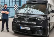 Volkswagen prueba el ID. Buzz autónomo para repartir mercancías