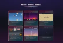La Casa Blanca lanza Arcade el juego para construir un muro
