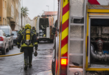 Un hombre muere en un incendio dentro de una vivienda en Telde