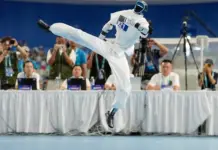 China prepara robots humanoides atletas para la guerra