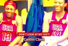 El pedido sobre los pies de Caitlin Clark que provoca risas