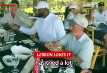 LeBron James prueba la famosa cookie Kitchen Sink y sorprende