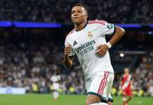 Mbappé lidera la goleada del Real Madrid y acecha al Barça