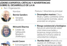 La alerta de políticos y expertos por los riesgos de la IA