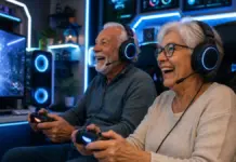 Videojuegos después de los 65: el auge que sorprende
