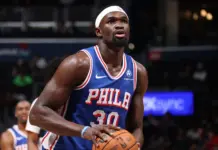 Adem Bona, lesionado: los Sixers pierden a su pívot