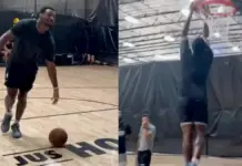 Bronny James sorprende con sus mates antes de su tercer año