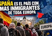 España lidera la inmigración en Europa: el dato de Eurostat