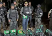 Reimberg desafía a Los Choneros: hallan 3.000 kilos de cocaína