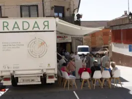 El autobús que detecta la enfermedad renal en la Extremadura rural