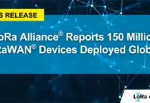 LoRaWAN alcanza 150 millones de dispositivos conectados