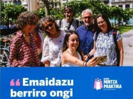 Irun impulsa Mintzalaguna, el programa para practicar euskera