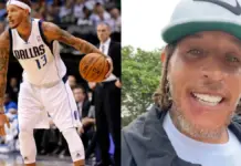 Delonte West reaparece con una sonrisa irreconocible