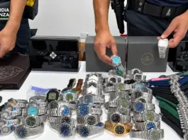 Cerdeña: hallan réplicas de Rolex, Cartier y Patek en pintura